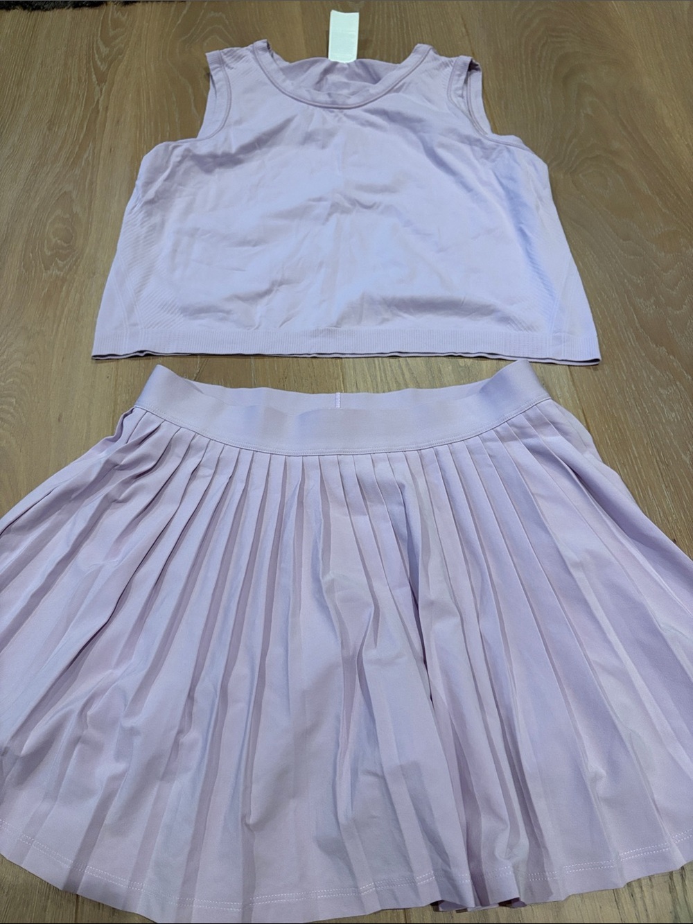 Athleta Girl Size L/12 Pleated Skirt and Top.